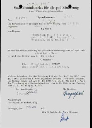 Reimers, Hildegard