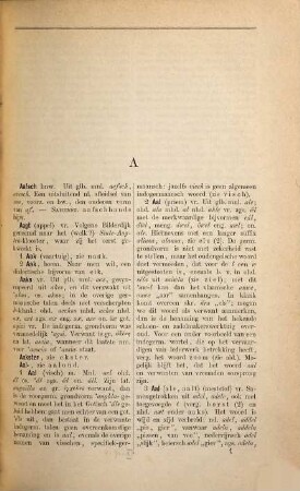 Etymologisch woordenboek der Nederlandsche taal