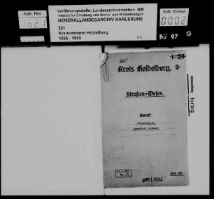 Kreisstraße 281: [Sinsheim-]Hasselbach - [Bad Rappenau-]Grombach