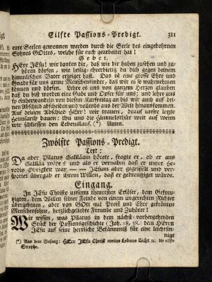 311-321, Zwoelfte Passions-Predigt