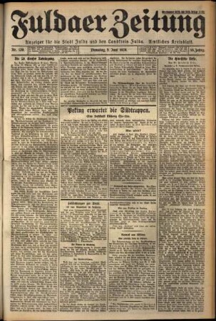 Ausgabe vom Dienstag, den 05. Juni 1928.