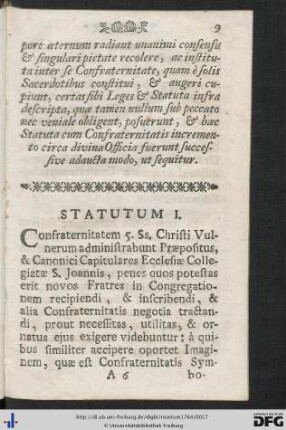 Statuta.