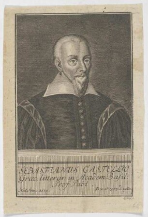 Bildnis des Sebastianus Castellio