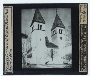 Niederzell-Reichenau, St. Peter und Paul : Außenansicht von SO