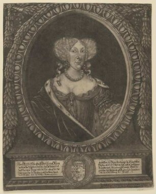 Bildnis der Christina zu Brandenburg