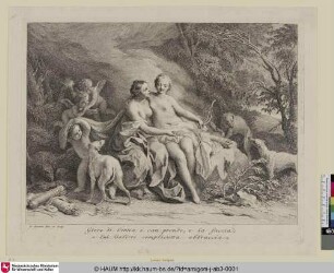 [Jupiter in Gestalt von Diana und Callisto]