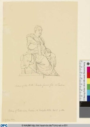 Statue von Charles James Fox