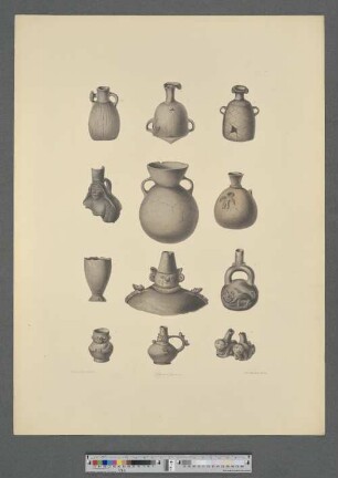 [Tafel 93. Schwarze Thongefässe.]