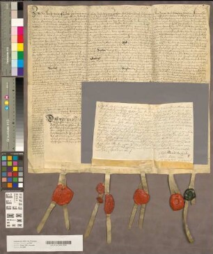 [Transfix an Urkunde von 1661 Juli 8; s. Essen, Stift, Urkunden Nr. 2259]