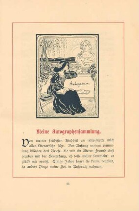 Meine Autographensammlung
