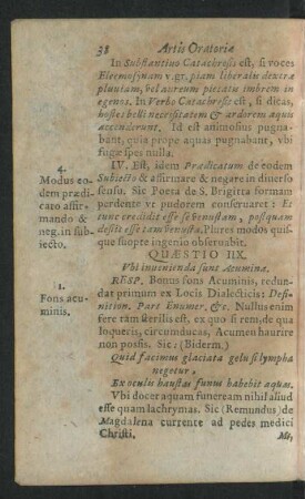 Quaestio IIX.