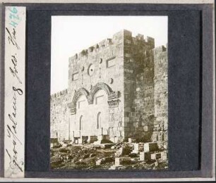 Jerusalem: Goldenes Tor mit muslimischem Friedhof