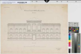 Rheinische Friedrich-Wilhelms-Universität Bonn. Anatomie. Blatt 6. Nordansicht.