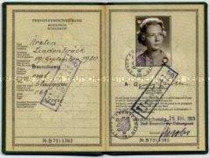 Reisepass der Bundesrepublik Deutschland - Personenkonvolut