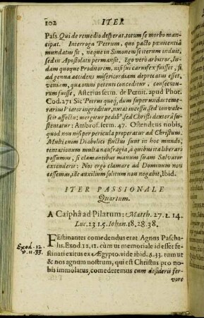 Iter Passionale Quartum.