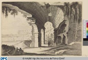 Innenansicht des Colosseums