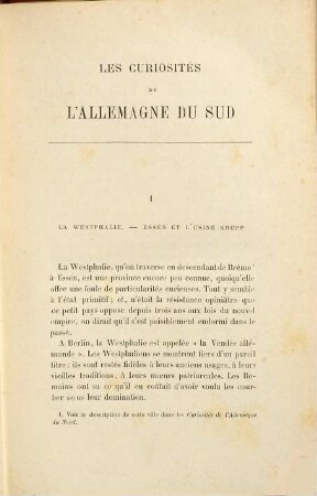 Les curiosités de l'Allemagne du sud