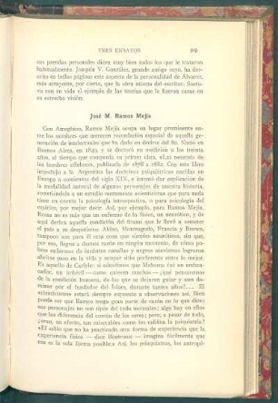 José M. Ramos Mejía