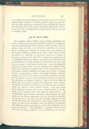 José M. Ramos Mejía