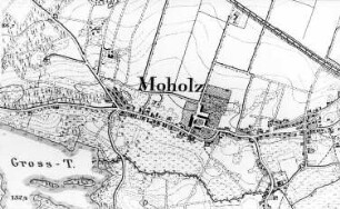 Niesky-See-Moholz. Meßtischblatt, 1:25.000, Sekt. Mücka, 1887