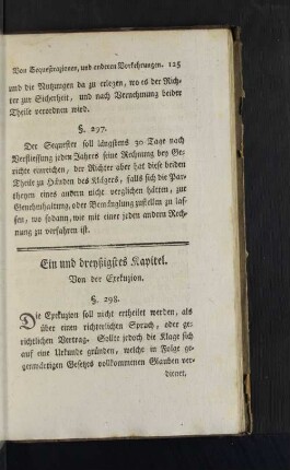 [Ein und dreyßigstes Kapitel. - Neun und dreyßigstes Kapitel.]