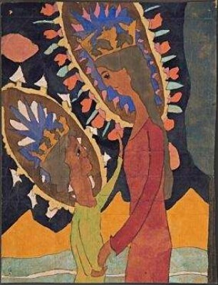 Maria und ihr Sohn