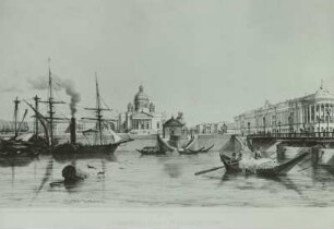 Russland, André: St. Petersburg, Boote, Litho., 1842