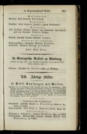 Adelige Stifter