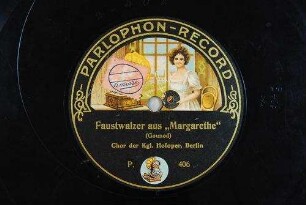 Faustwalzer aus "Margarethe" / (Gounod)