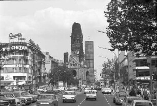 Berlin: Kurfürstendamm mit Gedächtniskirche