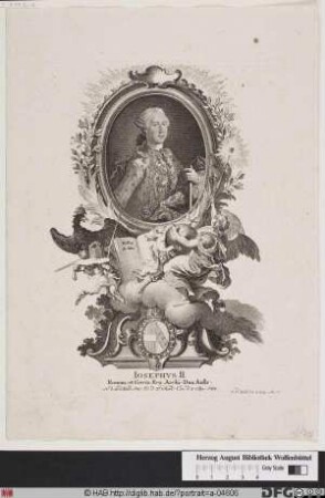 Bildnis Joseph II., römisch-deutscher Kaiser (reg. 1765(80)-90)