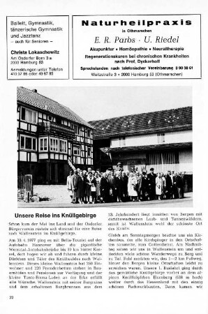 Unsere Reise ins Knüllgebirge