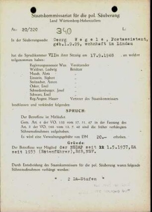 Wegele, Georg