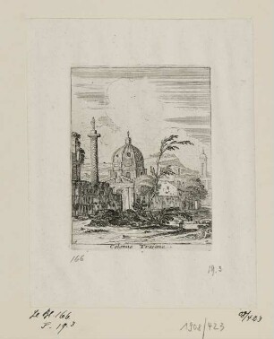 Colonne Trajane, aus: "Divers veuës d’Italie et autre lieu"
