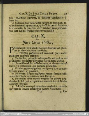 Cap. X. De Iure Circa Pacta