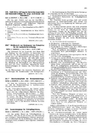 Sonderlehrgänge für Volkspflegerinnen : [Erziehung] ; [Für das Reich] ; [Amtliche Erlasse] ; [Amtlicher Teil]