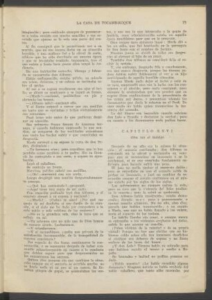 Capítulo XXVI - Otra vez el hidalgo