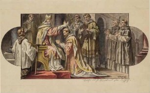 Weihe des heiligen Martinus zum Bischof