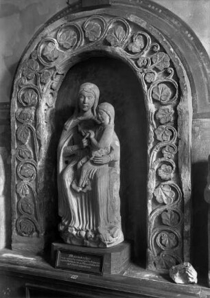 Die Figuren von den Wessobrunner Chorschranken — Mutter Gottes