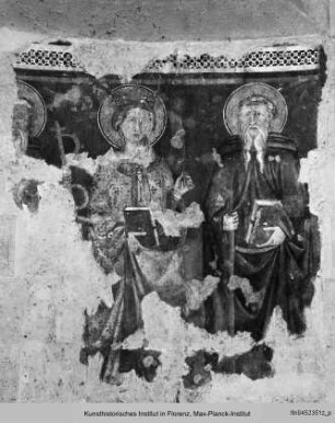 Die Heiligen Antonius Abbate,Katharina und Leonard