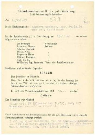 Gerster, Richard