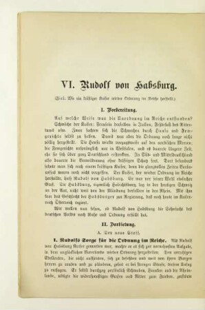 VI. Rudolf von Habsburg