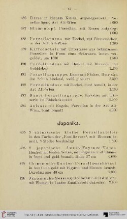 Japonika (Nr. 495-531)