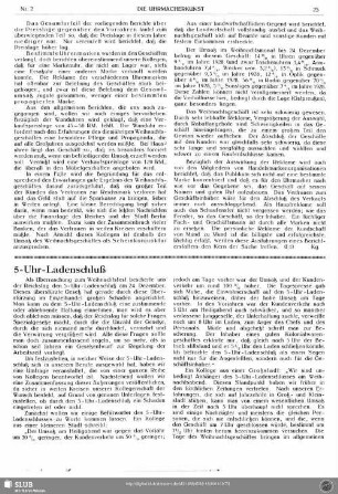 5-Uhr-Ladenschluß