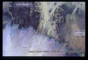 Wadi Hamra - Satellitenbild