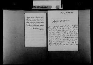 Schreiben von Heinrich von und zu Bodman, Konstanz, an Karl Schenkel: Weiterleitung eines Schreibens von Otto Flad