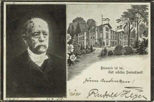 Bismarck ist tot, Gott schütze Deutschland!