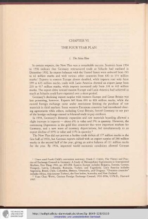 Chapter VI- The Four Year Plan