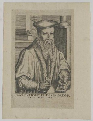 Bildnis des David Georgivs Delphis