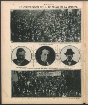 La celebración del 1.° de Mayo en la capital [Fotografías]